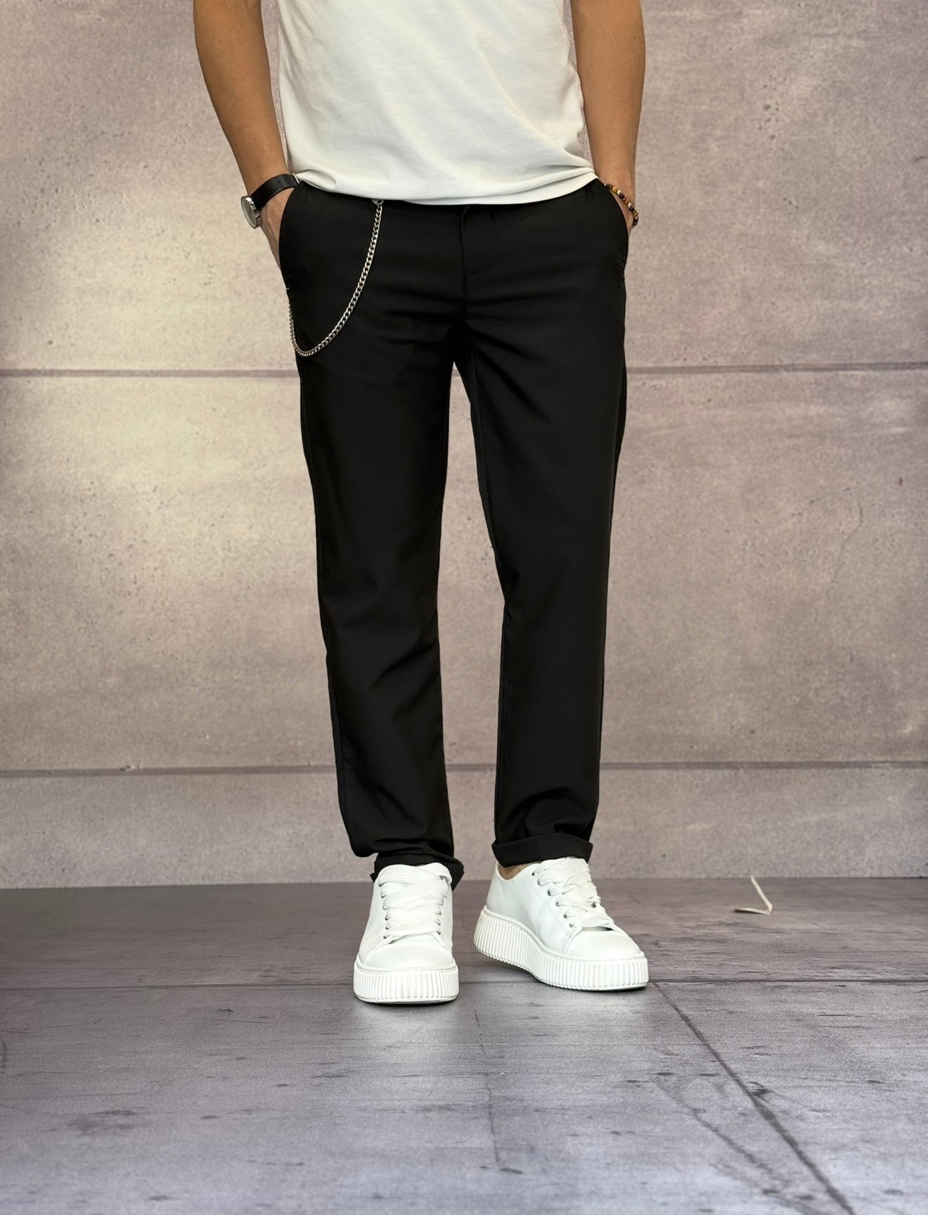 PANTALONE CHINOS POLIVISCOSA - BL.11 - ART. BLA2507