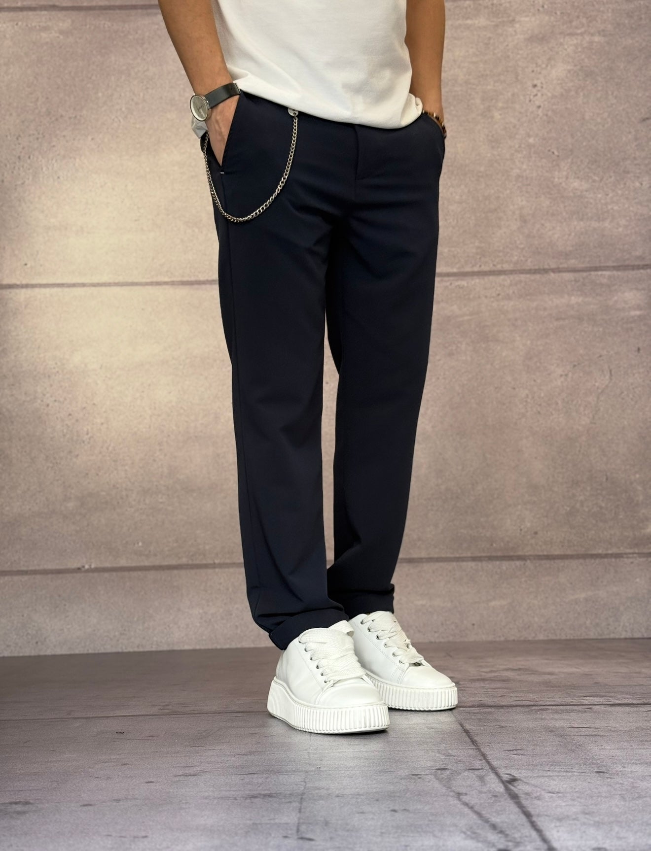 PANTALONE CHINOS POLIVISCOSA - BL.11 - ART. BLA2507