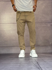 JEANS SOVRATINTO - BERNA - ART. 25105130 - COL. DENIM GRIGIO / FANGO