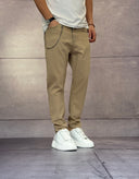 JEANS SOVRATINTO - BERNA - ART. 25105130 - COL. DENIM GRIGIO / FANGO