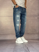 JEANS CON ROTTURE - BERNA - ART. 25104730 - COL. DENIM
