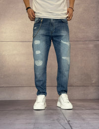 JEANS CON ROTTURE - BERNA - ART. 25104730 - COL. DENIM