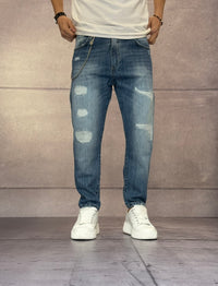 JEANS CON ROTTURE - BERNA - ART. 25104730 - COL. DENIM