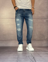 JEANS CON ROTTURE - BERNA - ART. 25104730 - COL. DENIM