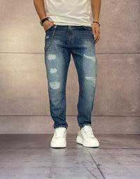 JEANS CON ROTTURE - BERNA - ART. 25104730 - COL. DENIM