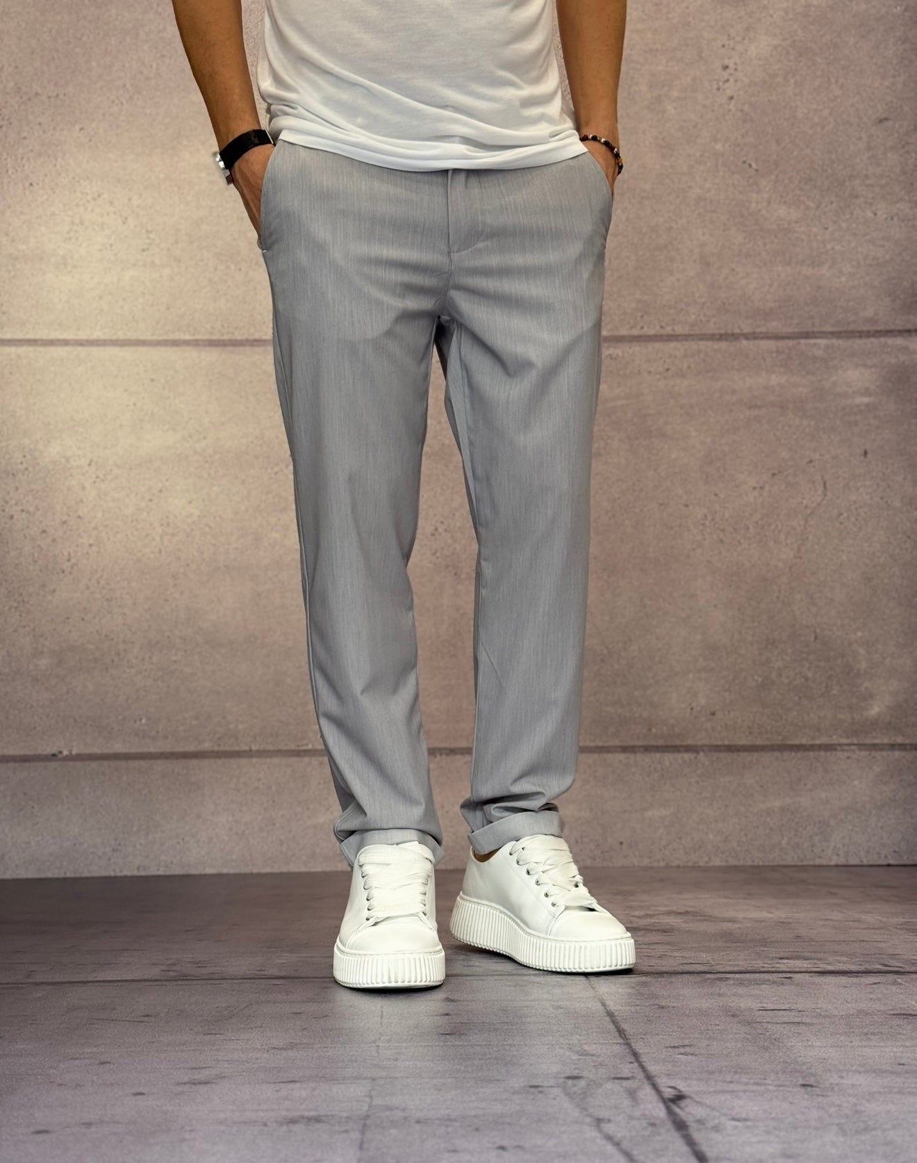PANTALONE CHINOS POLIVISCOSA - BL.11 - ART. BLA2507
