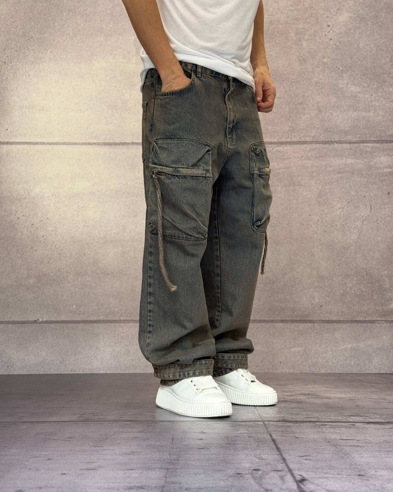 JEANS CARGO BAGGY - CATCH - ART. 6368