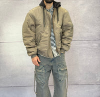 BOMBER CON CAPPUCCIO RIMOVIBILE - CATCH - ART. 24CK-024 - COL. KHAKI