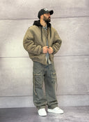 BOMBER CON CAPPUCCIO RIMOVIBILE - CATCH - ART. 24CK-024 - COL. KHAKI