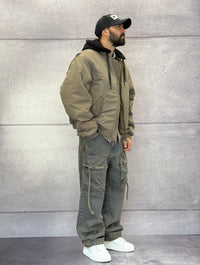 BOMBER CON CAPPUCCIO RIMOVIBILE - CATCH - ART. 24CK-024 - COL. KHAKI