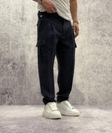 PANTALONE CARGO - WHY NOT BRAND - ART. JONES FR 87 - COL. BLU