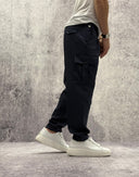PANTALONE CARGO - WHY NOT BRAND - ART. JONES FR 87 - COL. BLU