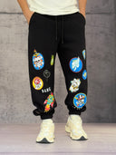 PANTALONE IN  FELPA TUTA POLICOTONE GARZATA STAMPE - BERNA - ART. 252025