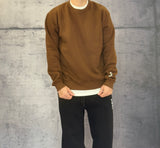 FELPA GIROCOLLO - BERNA - ART. 252020186 - COL. CIOCCOLATO