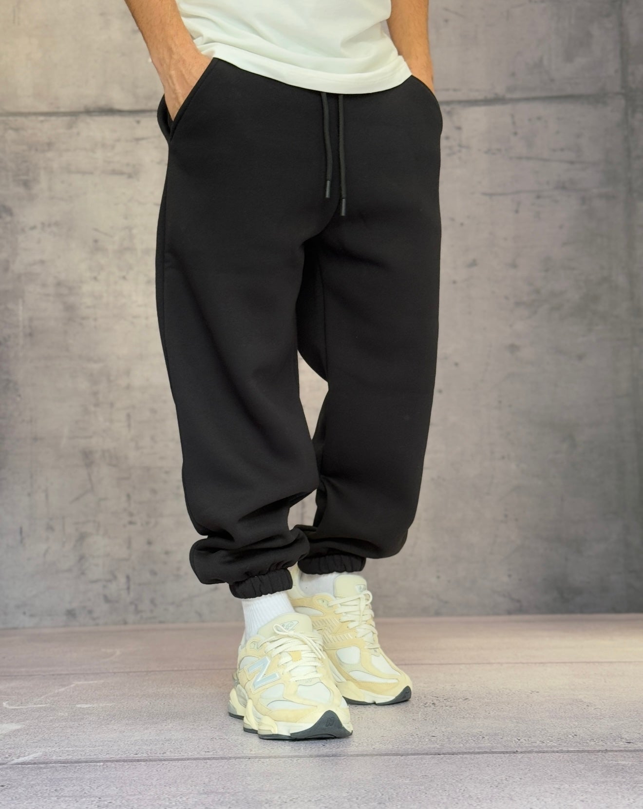 PANTALONE IN FELPA TUTA POLICOTONE GARZATA - BERNA - ART. 252022