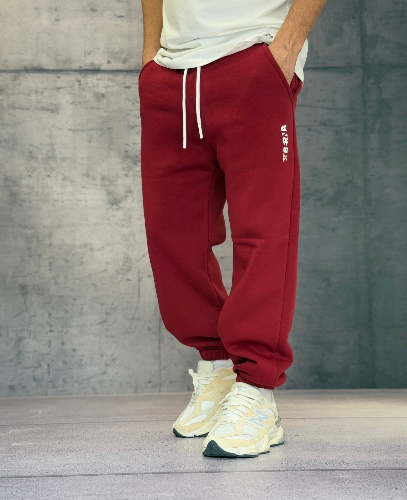 PANTALONE IN FELPA TUTA POLICOTONE GARZATA - BERNA - ART. 252022