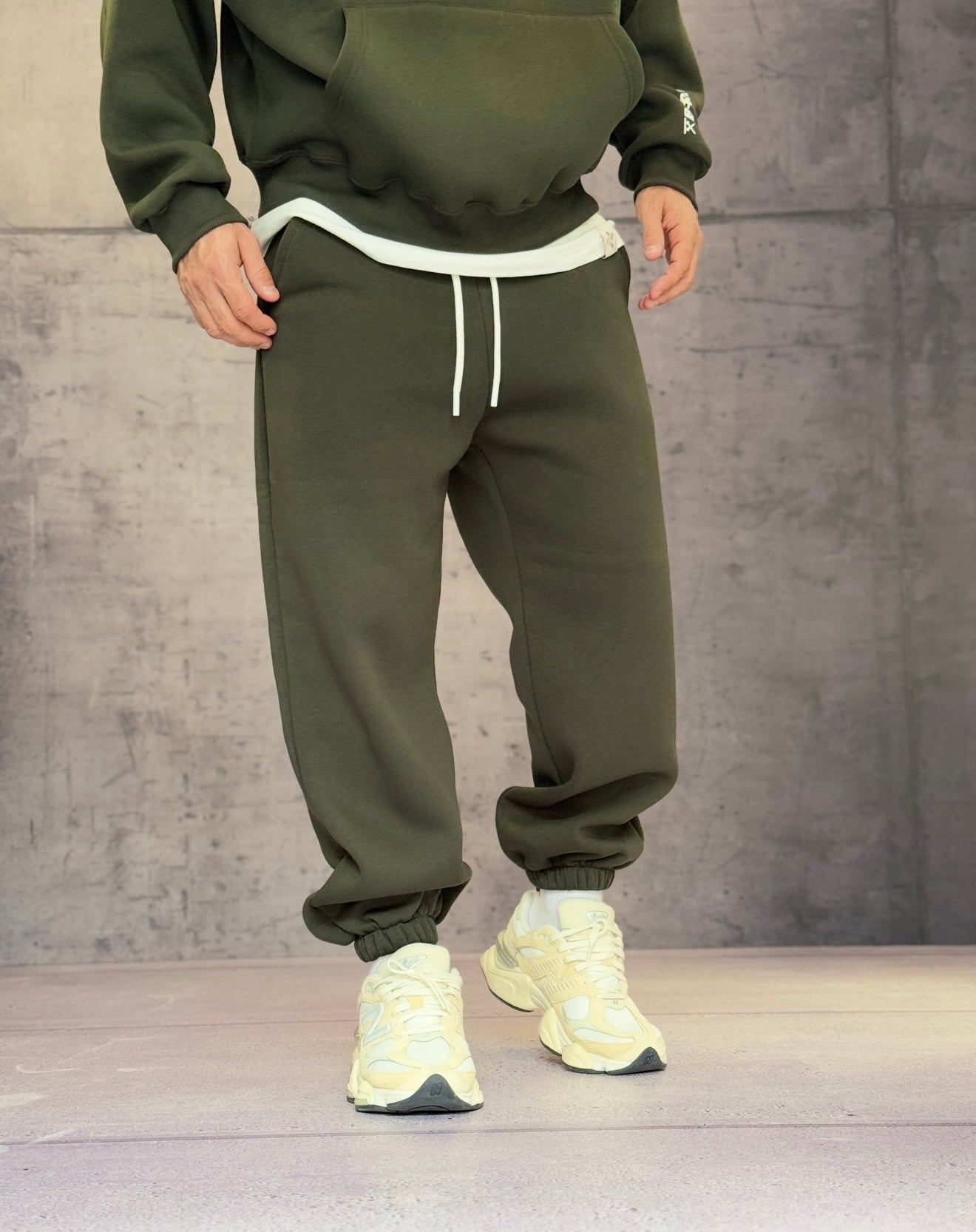 PANTALONE IN FELPA TUTA POLICOTONE GARZATA - BERNA - ART. 252022