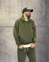 FELPA CON CAPPUCCIO OBLO' - BERNA - ART. 252021