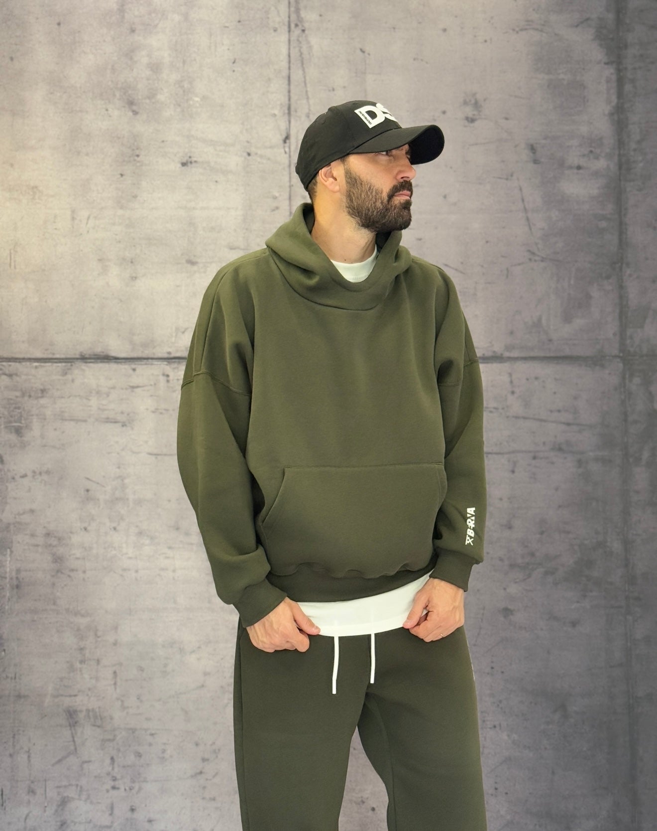 FELPA CON CAPPUCCIO OBLO' - BERNA - ART. 252021