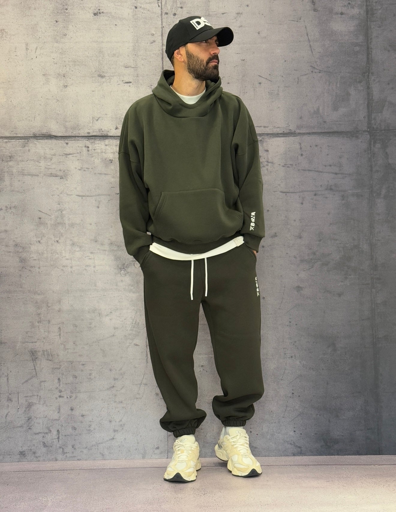 FELPA CON CAPPUCCIO OBLO' - BERNA - ART. 252021