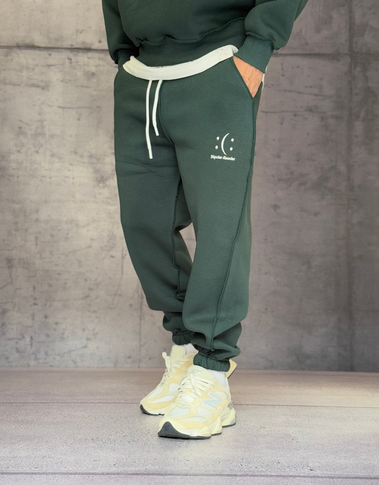 PANTALONE IN  FELPA TUTA BIPOLAR DISORDER - BERNA - ART. 252086