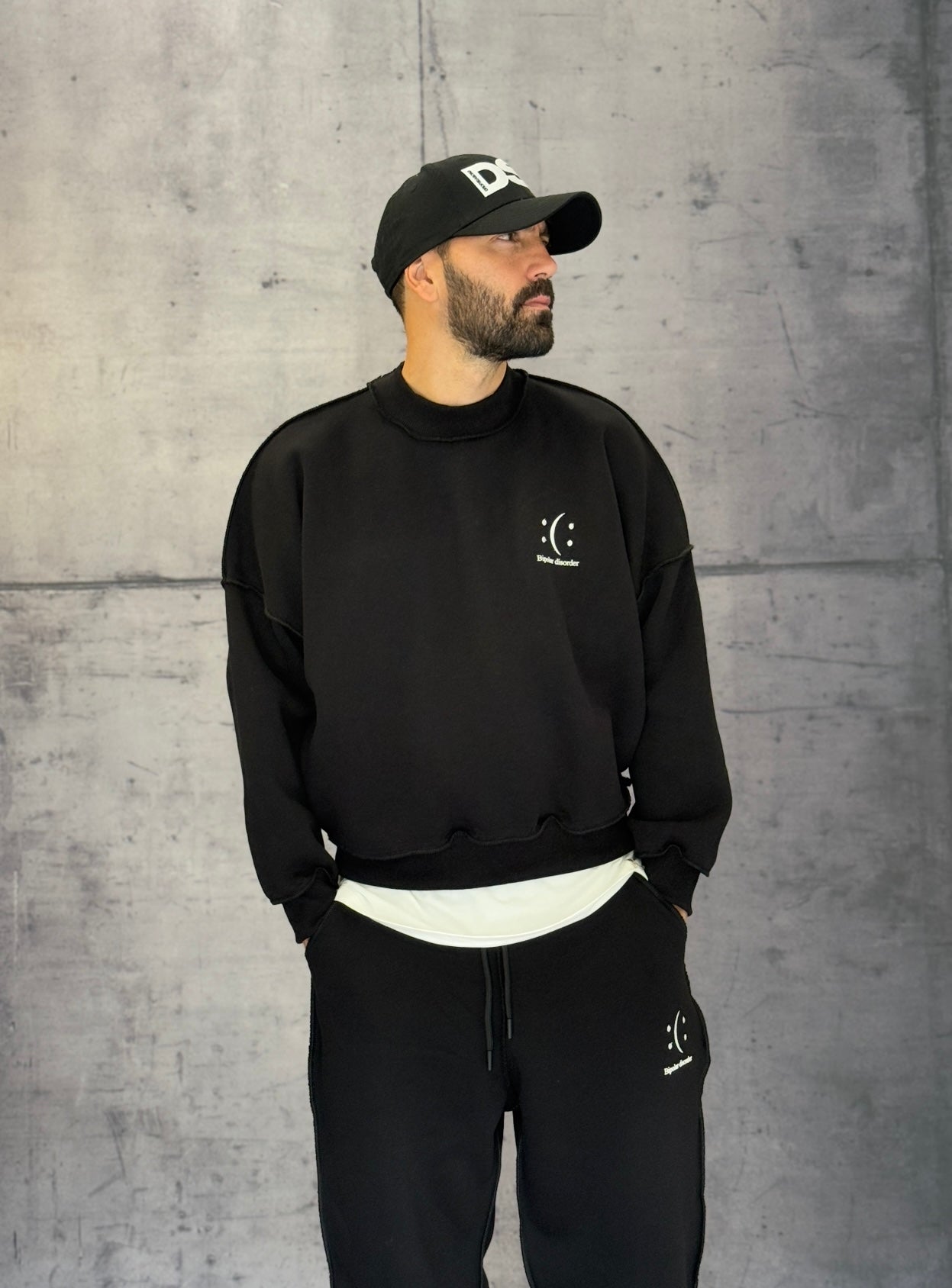 FELPA GIROCOLLO BIPOLAR DISORDER - BERNA - ART. 252085