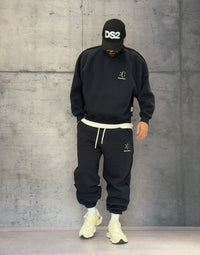 PANTALONE IN  FELPA TUTA BIPOLAR DISORDER - BERNA - ART. 252086