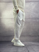 PANTALONE ELASTICO IN VITA MISTO LINO - ONLY&SONS - ART. 22024966