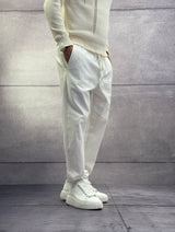 PANTALONE ELASTICO IN VITA MISTO LINO - ONLY&SONS - ART. 22024966