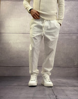 PANTALONE ELASTICO IN VITA MISTO LINO - ONLY&SONS - ART. 22024966