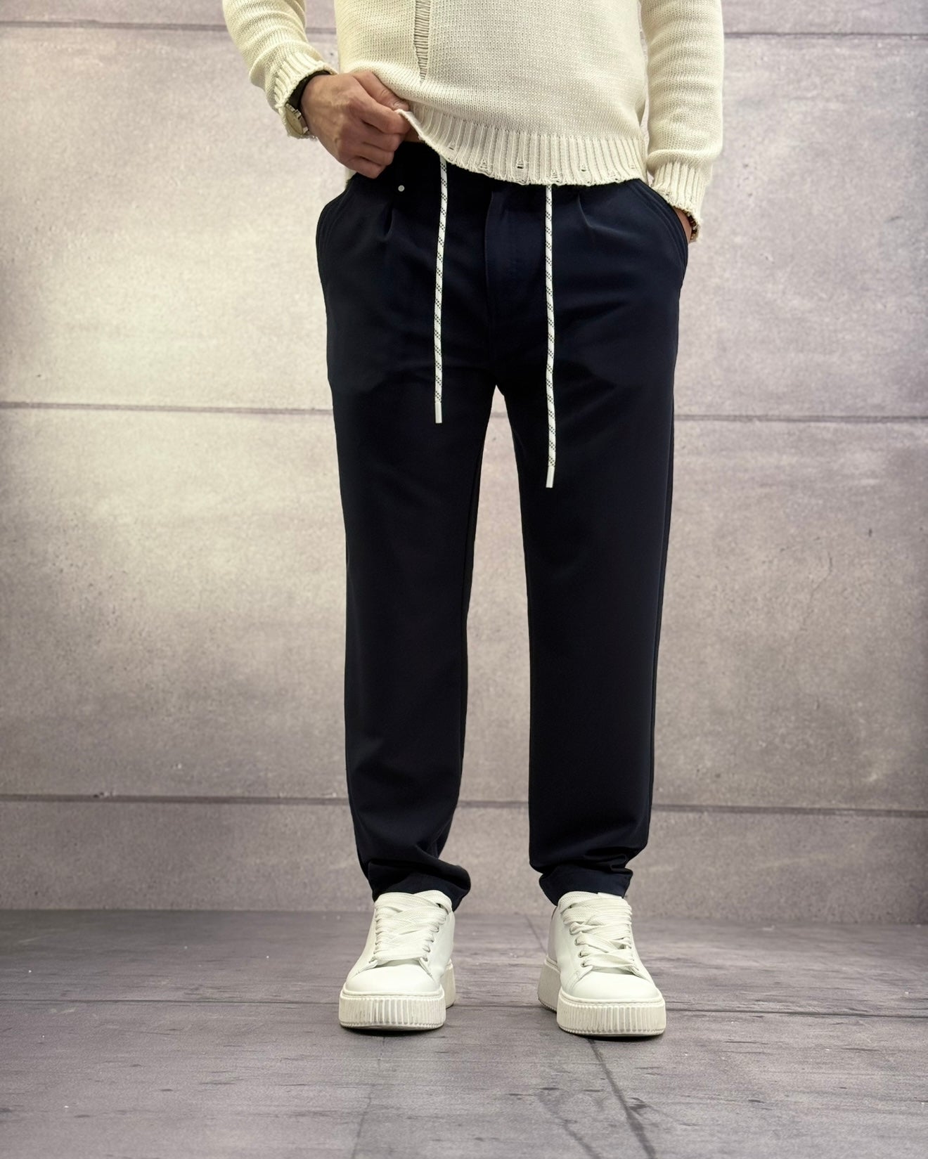 PANTALONE COULISSE POLIVISCOSA - BL.11 - ART. BL2508264