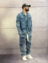 CAMICIA DI JEANS - NEW JOB BRAND - ART. MARMO - COL. DENIM