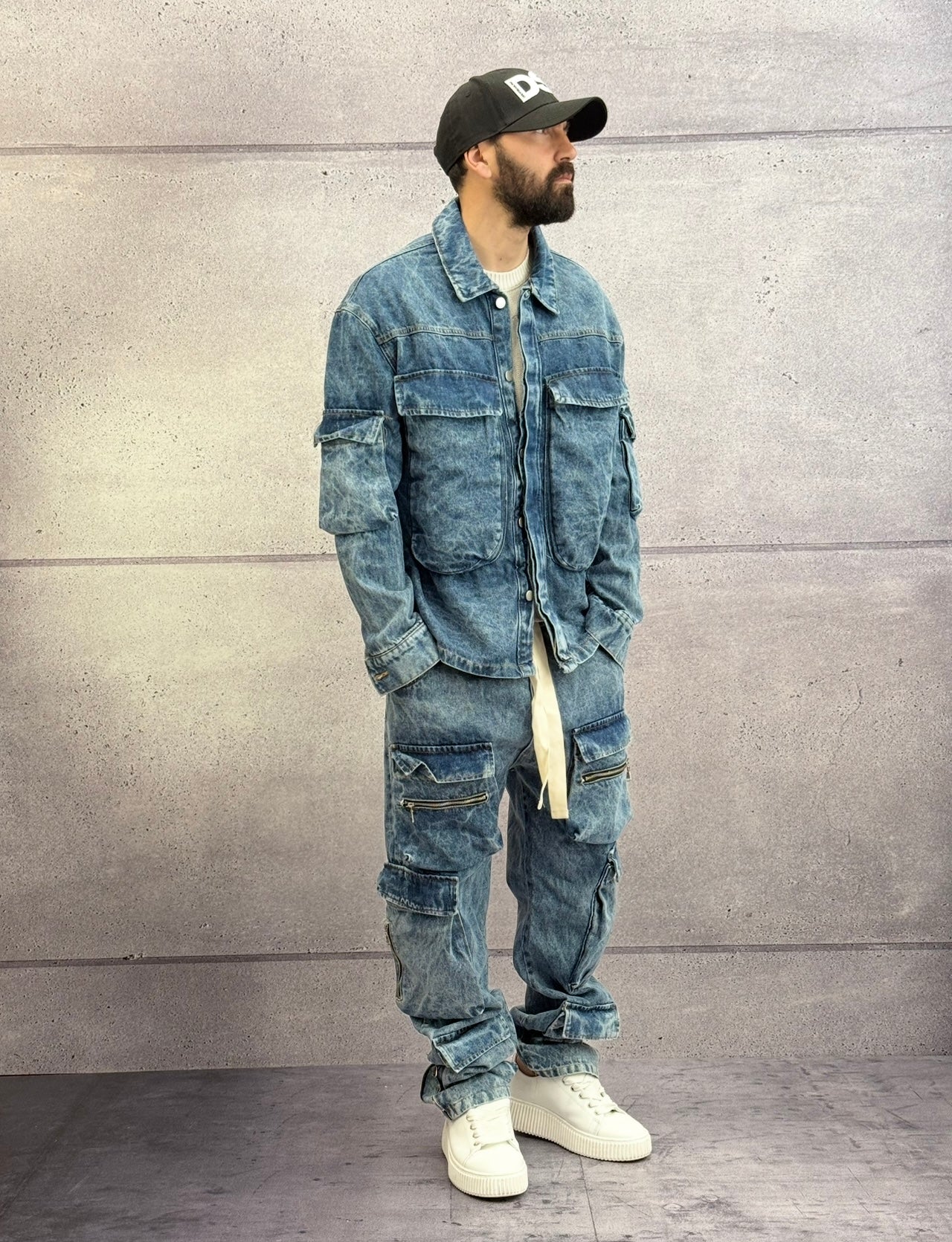CAMICIA DI JEANS - NEW JOB BRAND - ART. MARMO - COL. DENIM