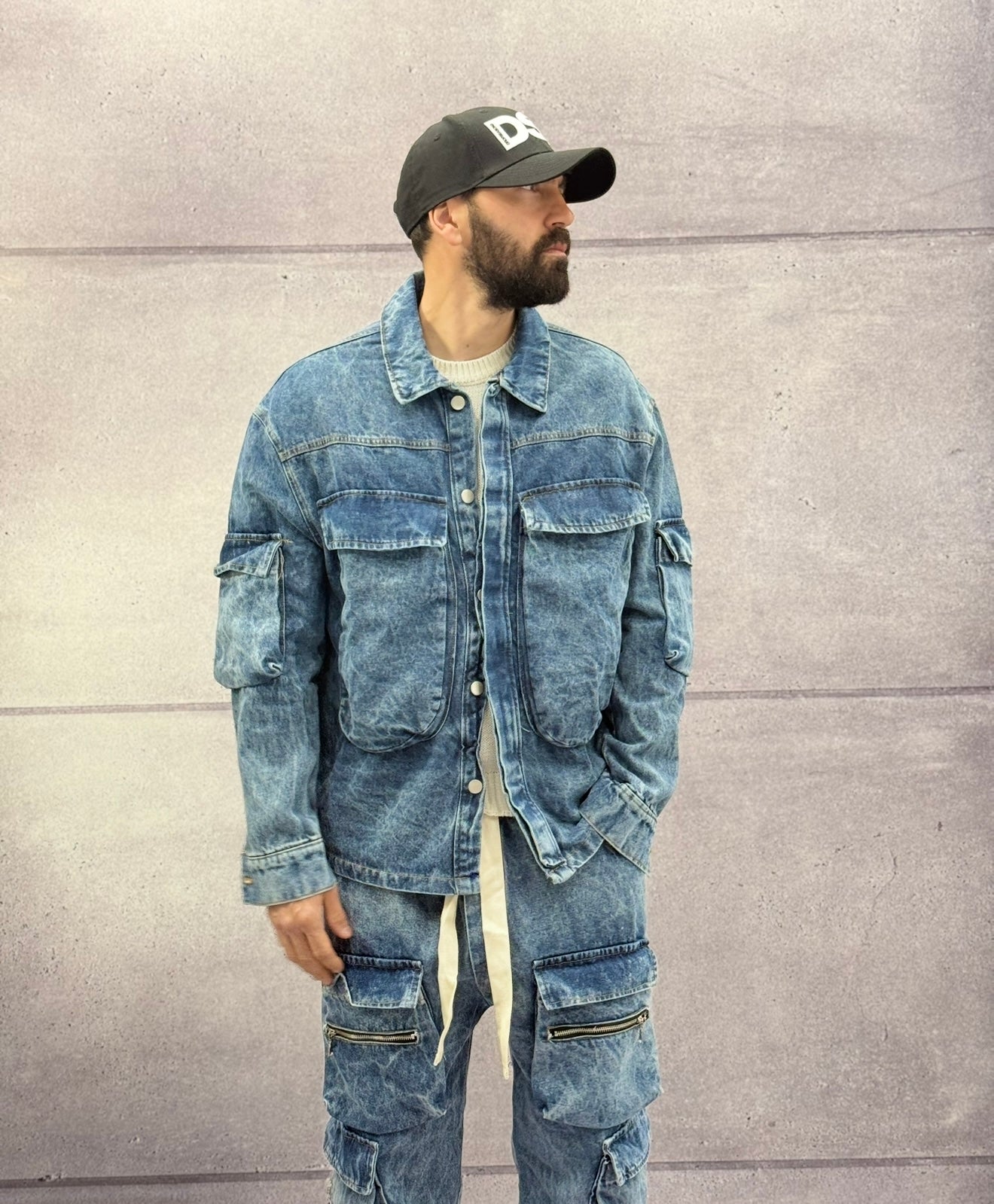 CAMICIA DI JEANS - NEW JOB BRAND - ART. MARMO - COL. DENIM