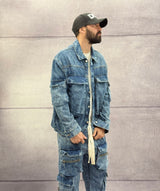 CAMICIA DI JEANS - NEW JOB BRAND - ART. MARMO - COL. DENIM