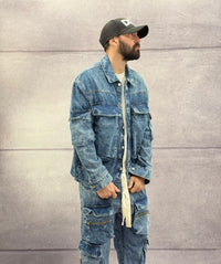 CAMICIA DI JEANS - NEW JOB BRAND - ART. MARMO - COL. DENIM