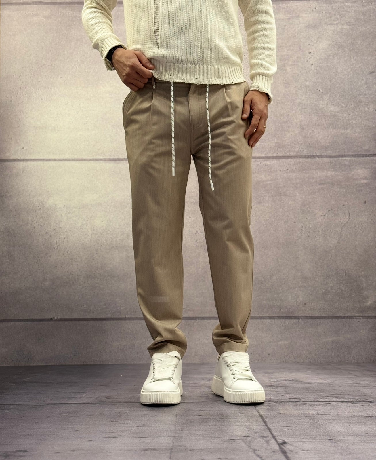 PANTALONE COULISSE POLIVISCOSA - BL.11 - ART. BL2508264