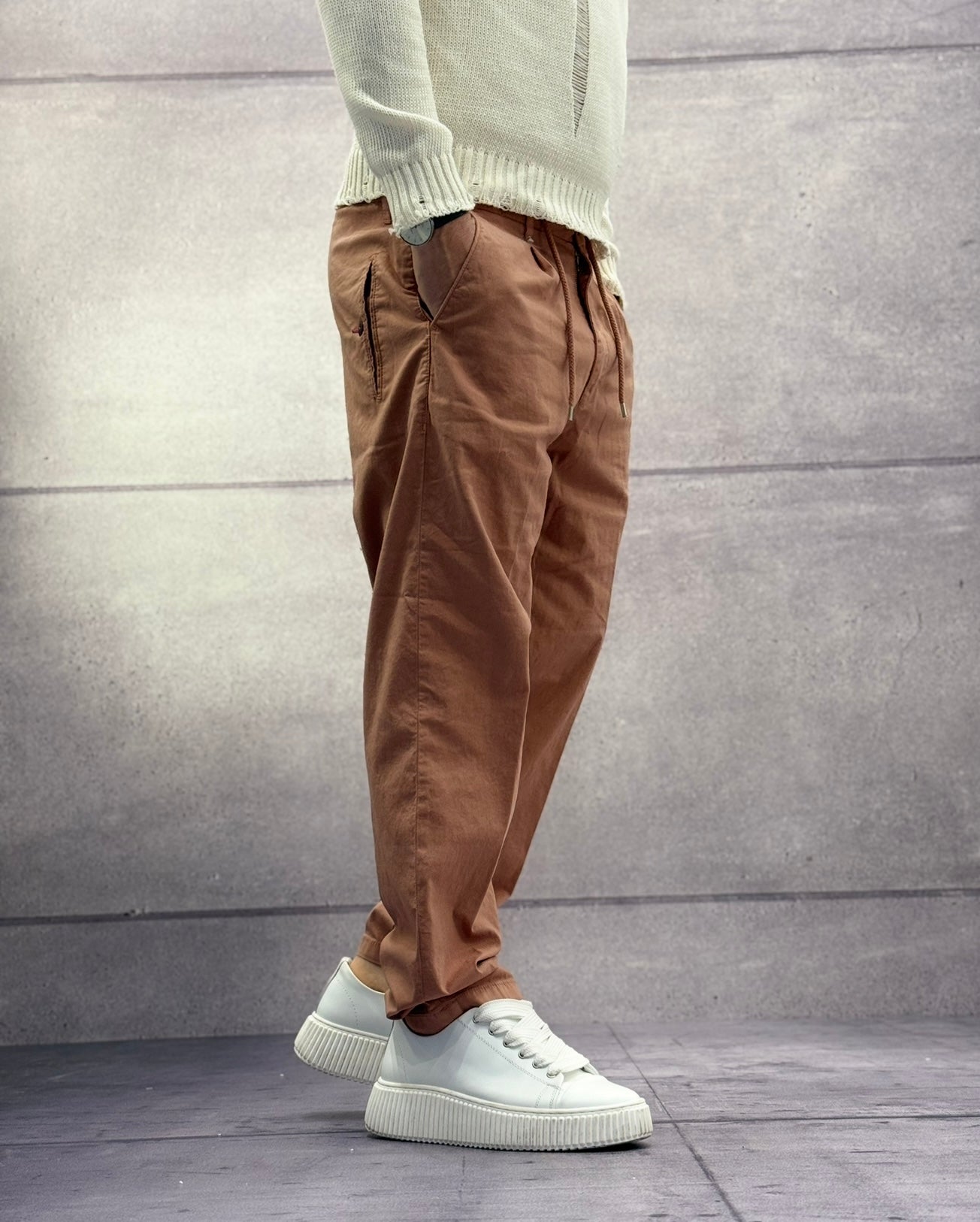 PANTALACCIO MISTO LINO - BERNA - ART. 251107
