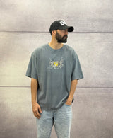 T-SHIRT OVER CON STAMPA AC/DC - 2Y PREMIUM - ART. AJ-6465