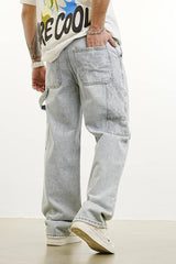 JEANS OVER - 2Y PREMIUM - ART. ES3201 - COL . DENIM CHIARO