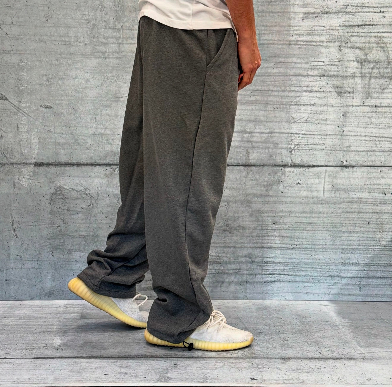PANTALONE DI TUTA - LACCIO SOTTO - HAMEN - ART. VALENCIA - COL  GRIGIO