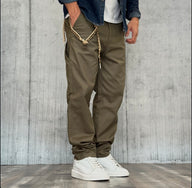 PANTALONE10 WORK STRAIGHT - ONLY&SONS - ART. 22031177 - COL. OLIVE NIGHT