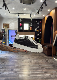 SNEAKER EFFETTO CANVAS CON SUOLA OVERSIZE - KOBAYASHI - ART. TOP