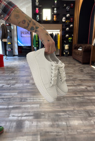 SNEAKER EFFETTO PELLE CON SUOLA OVERSIZE - KOBAYASHI - ART. MEGAN