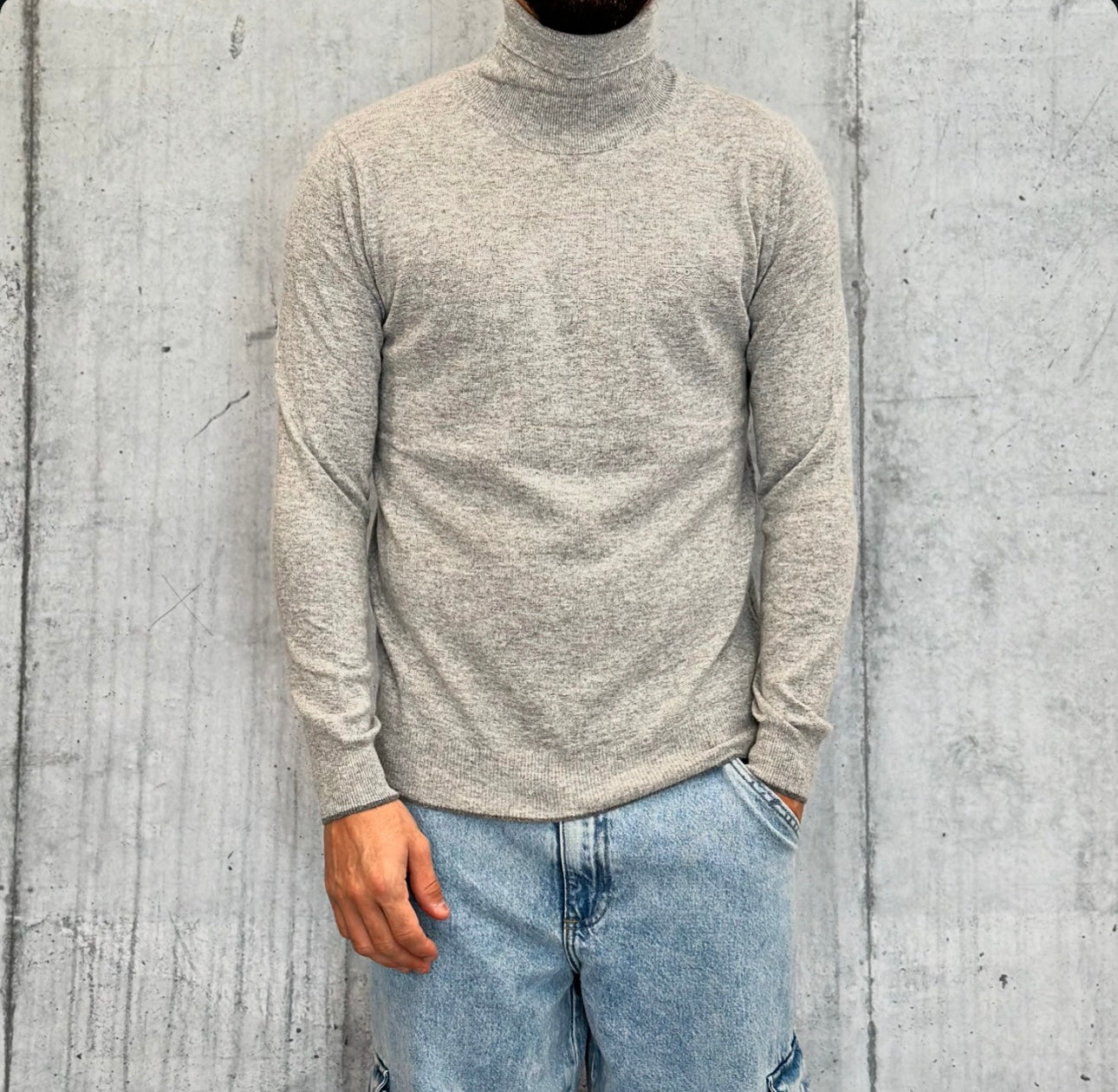 DOLCEVITA FIN. 12 RASATO BASICO - BERNA - *ART. 233010516 - COL. GRIGIO CHIARO
