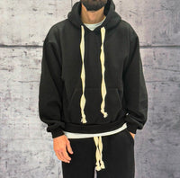 COMPLETO FELPA + PANTALONE TUTA - HAMEN - ART. TOMA - COL. NERO