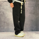 COMPLETO FELPA + PANTALONE TUTA - HAMEN - ART. TOMA - COL. NERO
