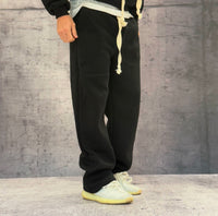 COMPLETO FELPA + PANTALONE TUTA - HAMEN - ART. TOMA - COL. NERO