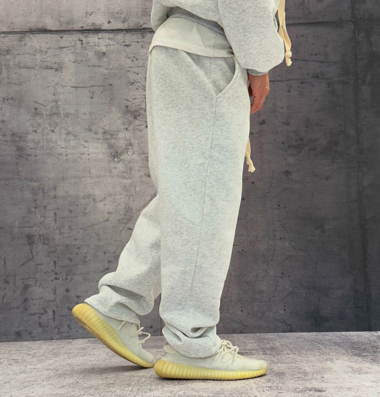 COMPLETO FELPA + PANTALONE TUTA - HAMEN - ART. TOMA - COL. GRIGIO
