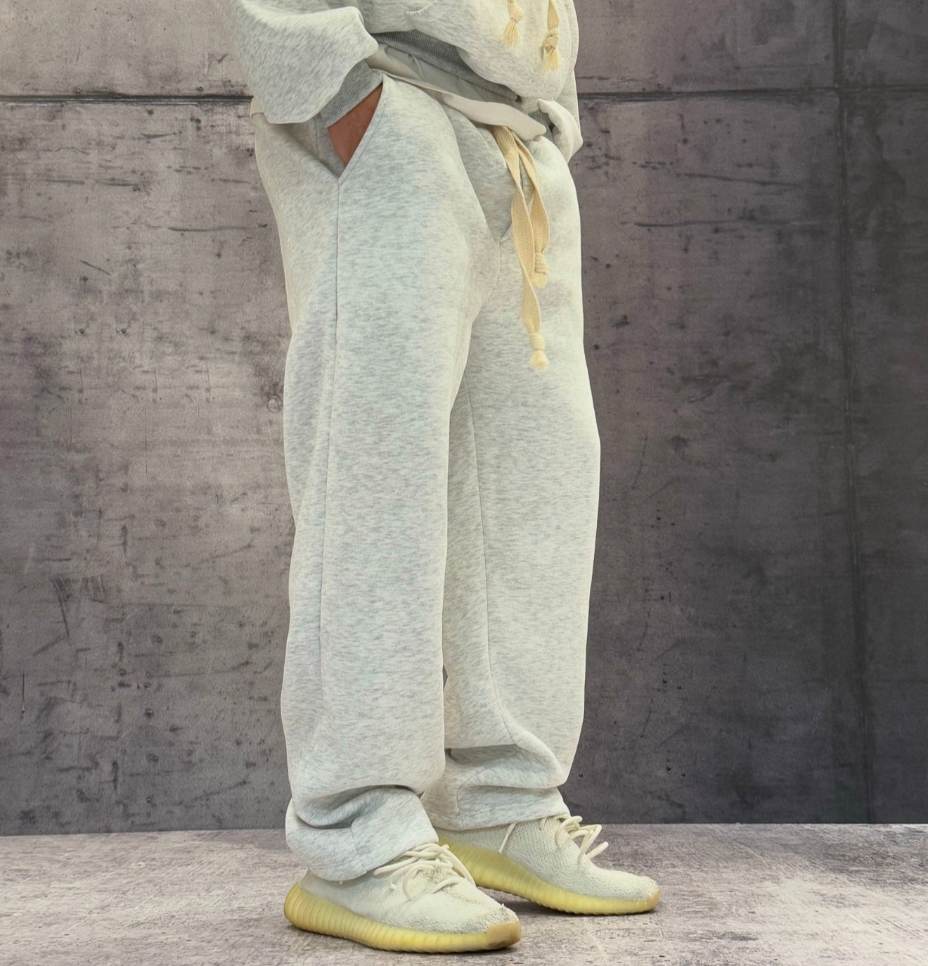 COMPLETO FELPA + PANTALONE TUTA - HAMEN - ART. TOMA - COL. GRIGIO